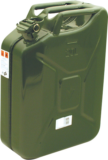 Stahlblechkanister, used look 20L